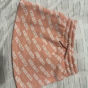 Kenzo Kids Pink logo skirt